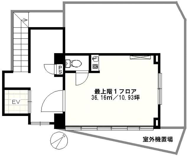 プライマリービル5F 間取り図