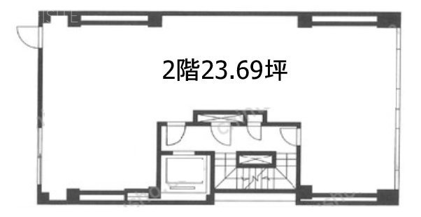 壱番館ビル2F 間取り図