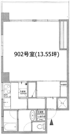 サカエ御苑マンション902 間取り図
