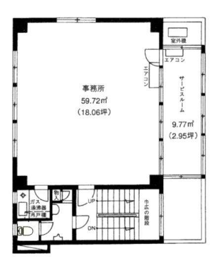 印章会館4F 間取り図