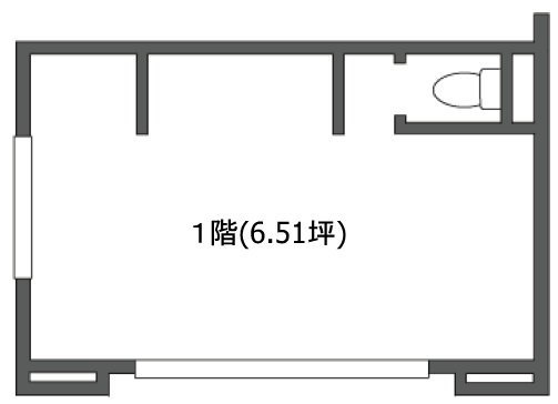 神宮前4丁目店舗ビル1F 間取り図