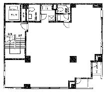 カワイビル3F 間取り図