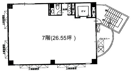 TOMMYビル7F 間取り図