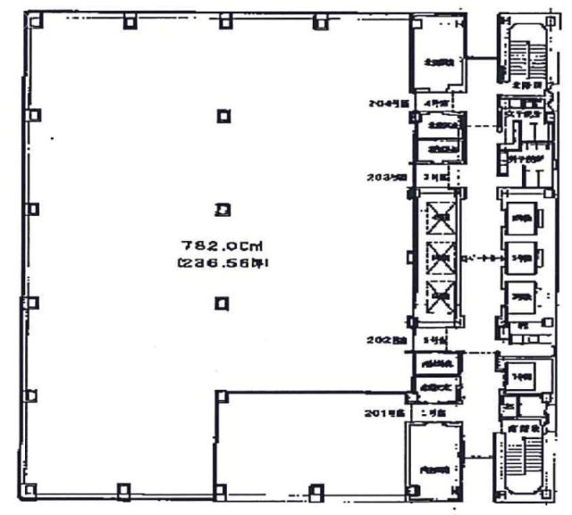 日比谷ダイビル2F 間取り図