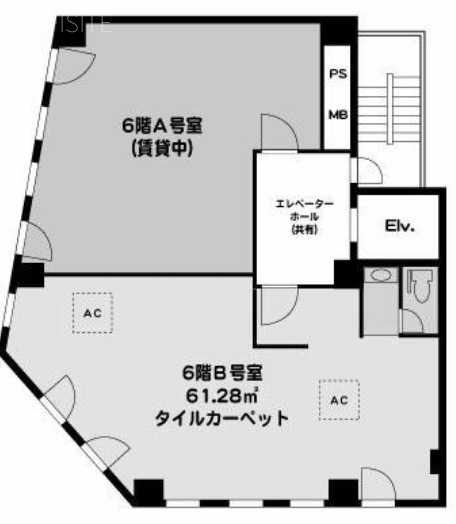 ミナミビルA 間取り図