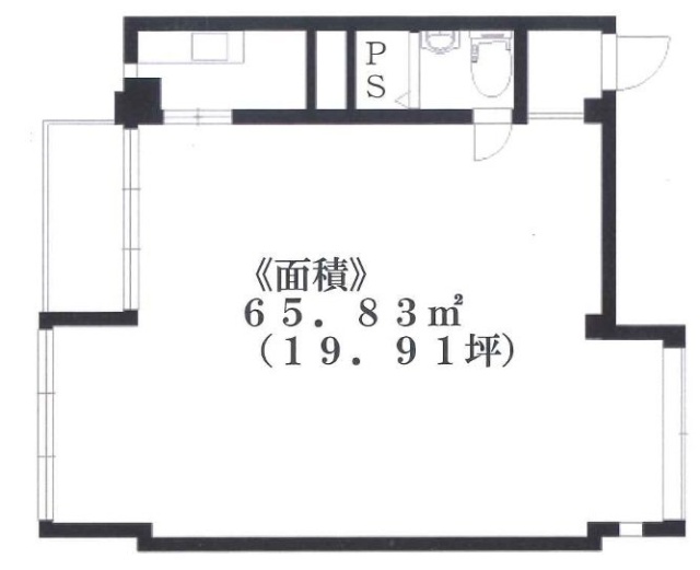 第二マンションビルA31 間取り図