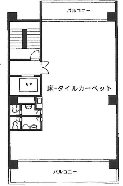 春日ビル2F 間取り図