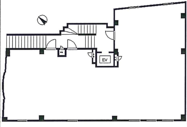 アバック角屋ビル2F 間取り図