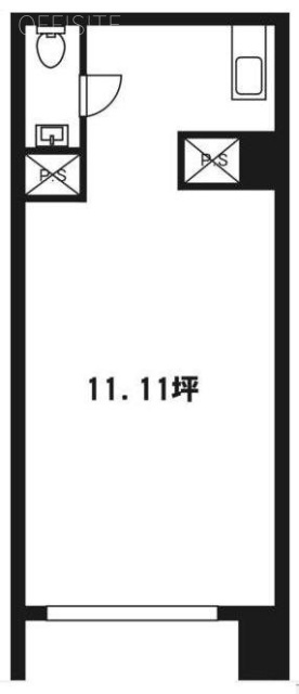 ベルハイム自由が丘ビル103 間取り図