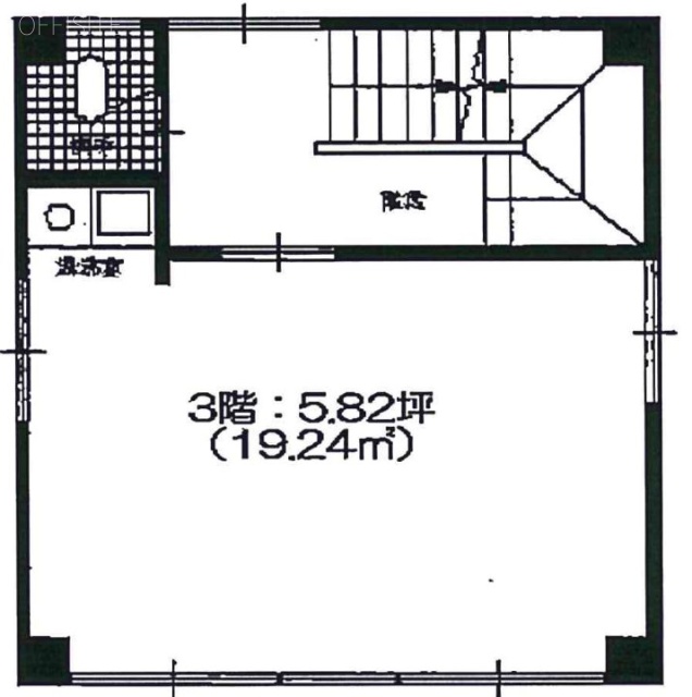 赤門ビル3F 間取り図