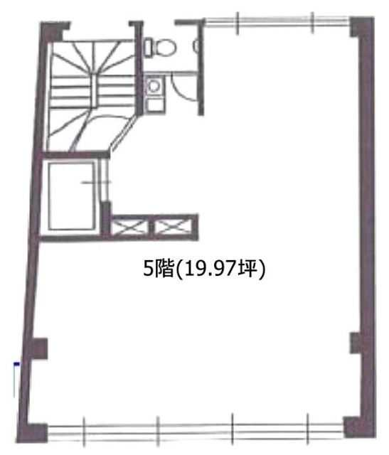 麹町森永ビル5F 間取り図