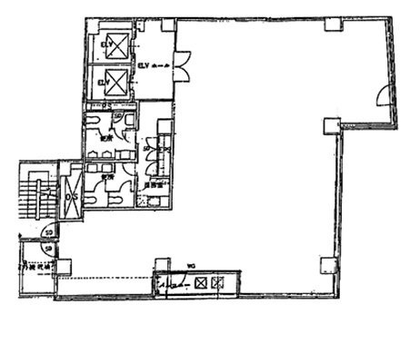 NH青山ビル6F 間取り図