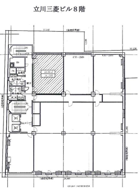 立川三菱ビル8F 間取り図