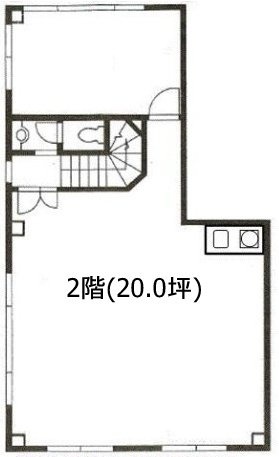 TK柳橋ビル2F 間取り図