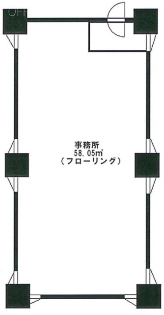 牛込ハイムビル2F 間取り図