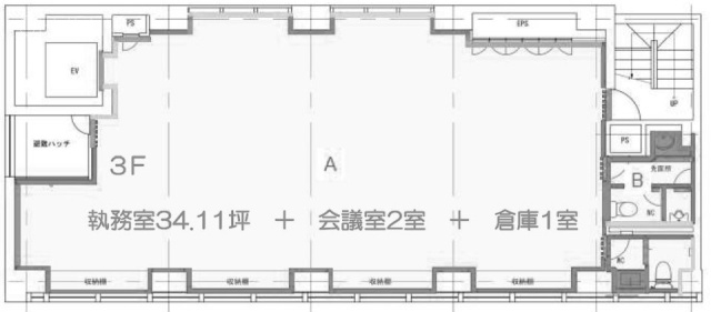 ACN日本橋リバーサイド6F 間取り図