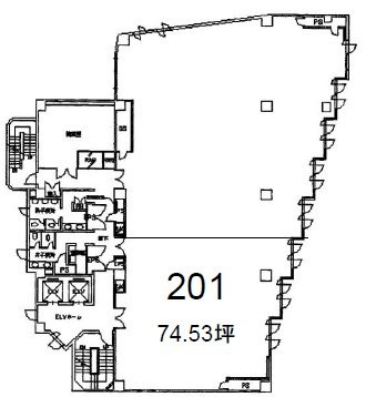 新大塚プラザ201 間取り図