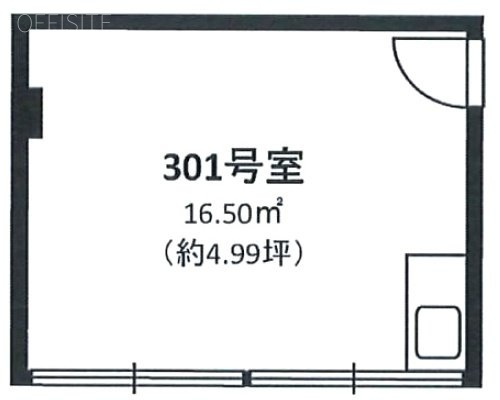 岩本町駅前ビル301 間取り図