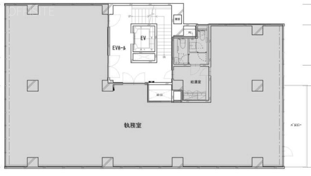 日本橋本町THビル3F 間取り図