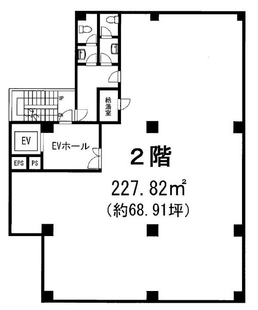 工新ビル2F 間取り図