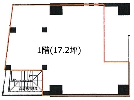 ドエル中野富士見町1F 間取り図