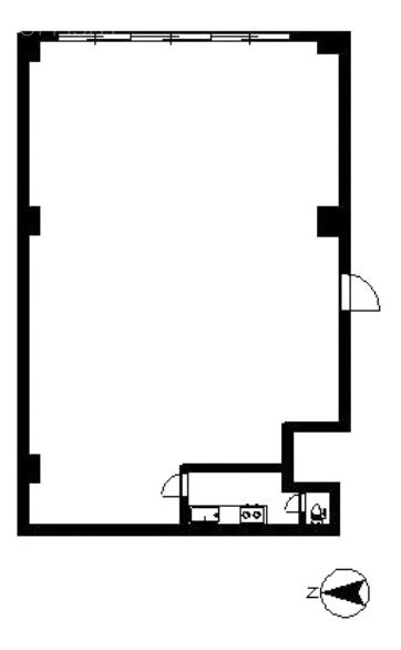 フォーレスト四谷B1F 間取り図