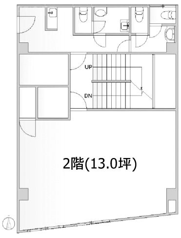 大野ビル2 間取り図