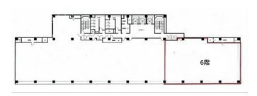 HASEMAN(長谷萬)ビル6F 間取り図