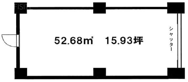 荻窪勧業ビル1F 間取り図