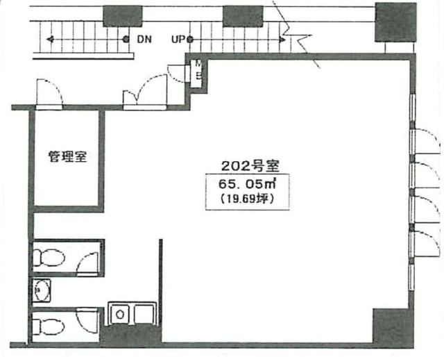 IMビル202 間取り図