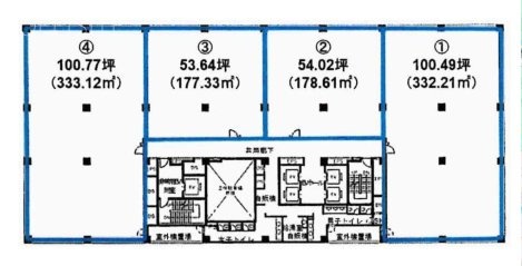 東陽MKビル6F 間取り図