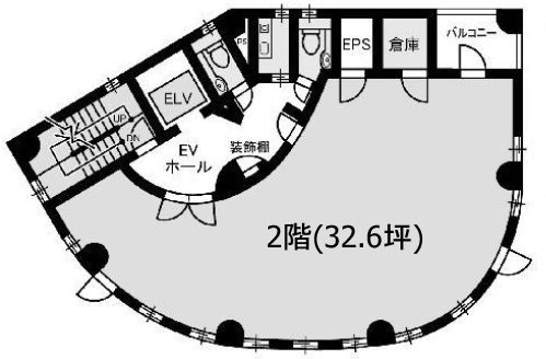 第2アムスビル2F 間取り図