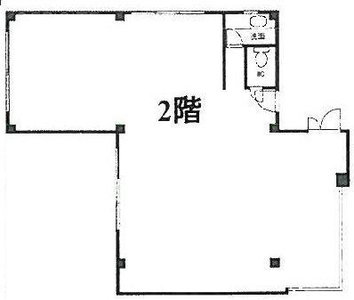 カワシマビル2F 間取り図