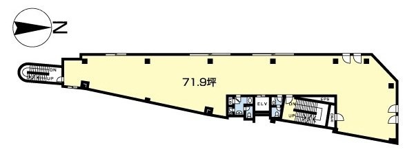 浅野ビル4F 間取り図