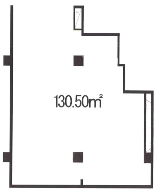 アワノビルB 間取り図