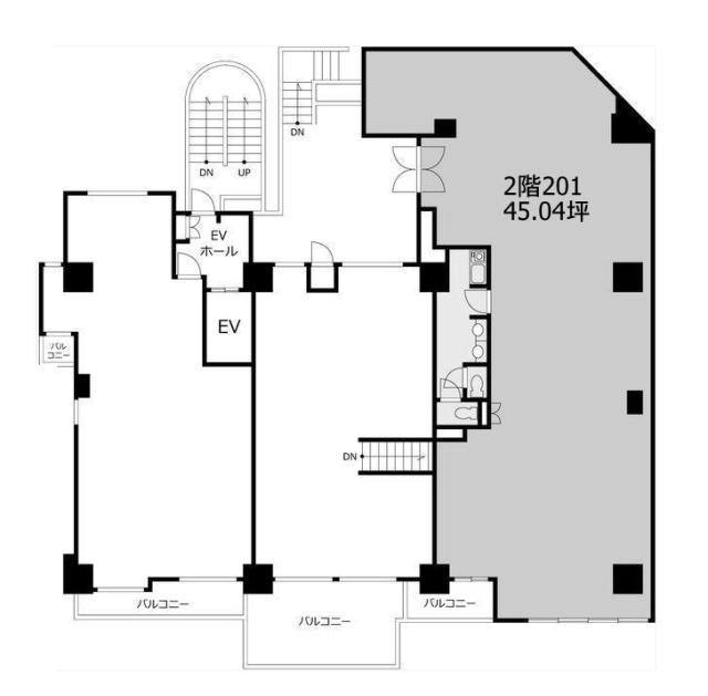 藤和シティコープ小岩201 間取り図