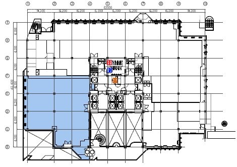 三田43MTビル2F 間取り図