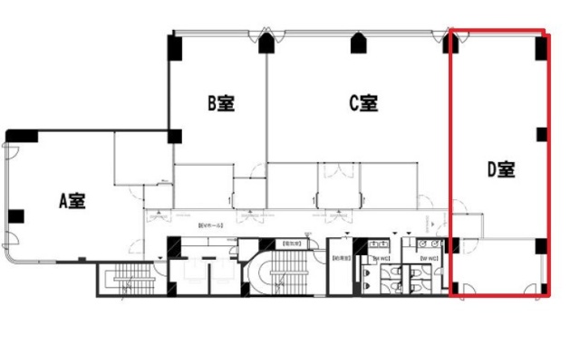 FRAME日本橋D 間取り図