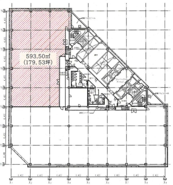 大手町ファーストスクエアウエストタワー9F 間取り図