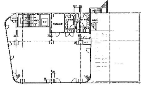 オーク高輪第2ビル4F 間取り図