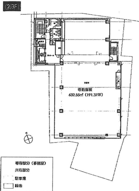 Gスクエア三田3F 間取り図