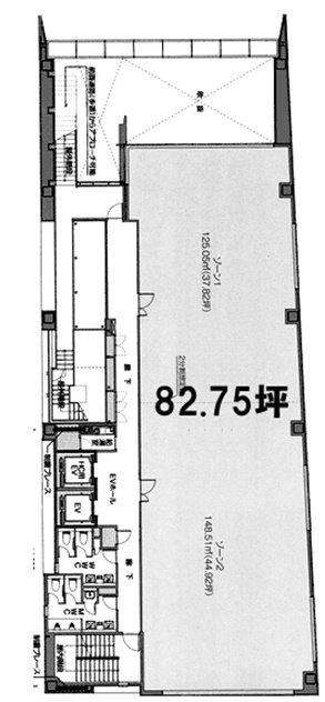 TODA BUILDING青山2F 間取り図
