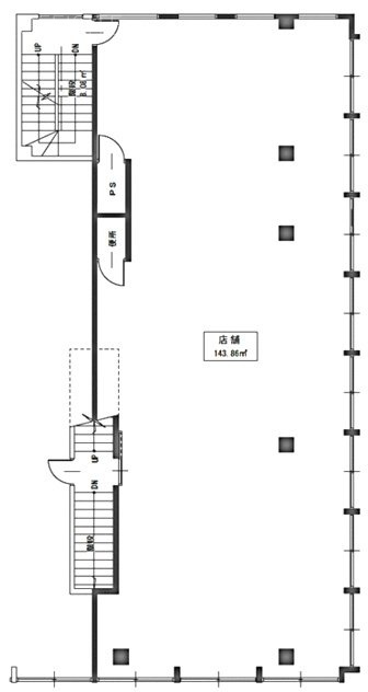 若林ビル2F 間取り図