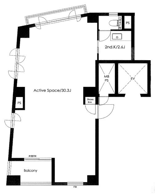 JLBグランエクリュ三軒茶屋401 間取り図