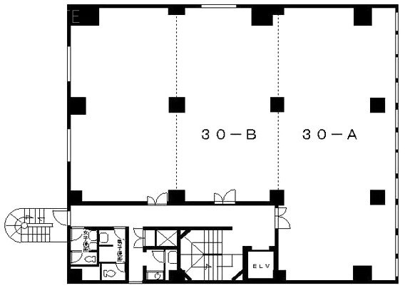 オリンピック錦町ビル30-AB 間取り図