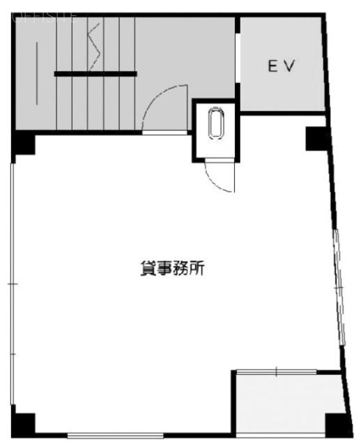 ワダビル3F 間取り図
