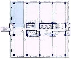 西麻布六本木通ビル11F 間取り図