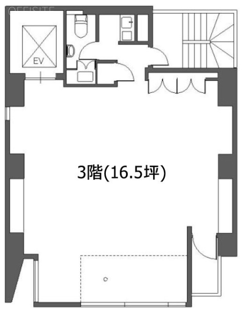 UZビル3F 間取り図