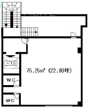 竹の塚第1ビル7F 間取り図