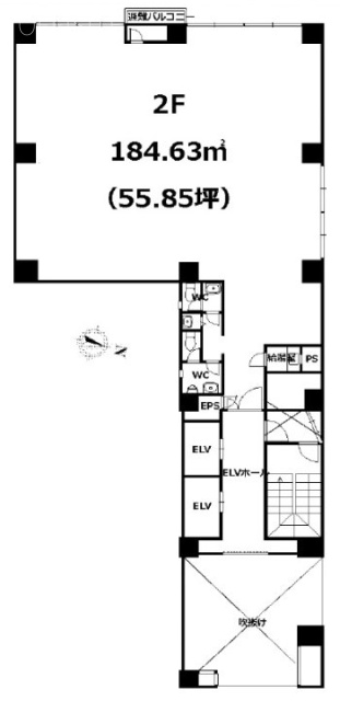 内神田東誠ビル2F 間取り図